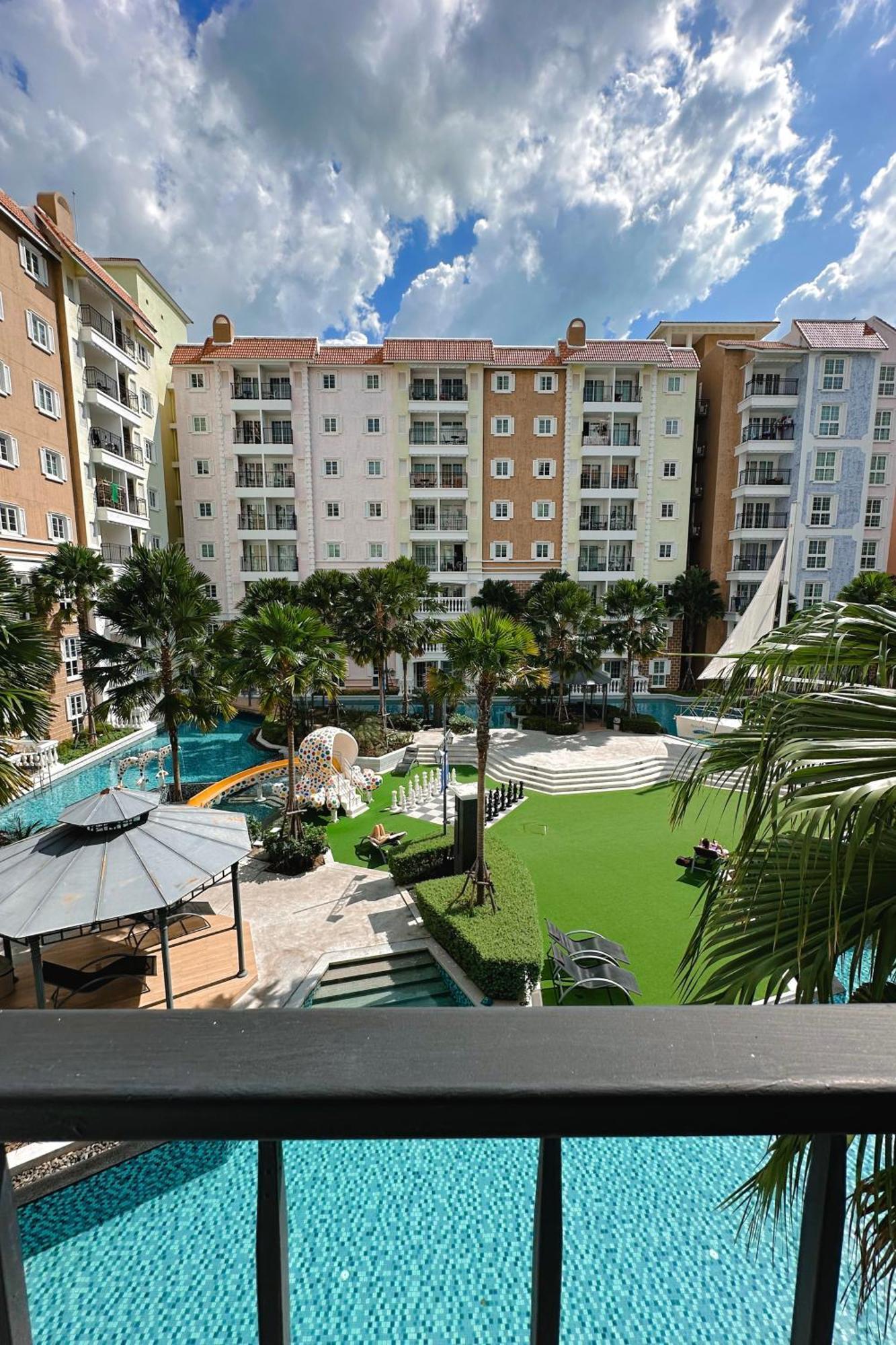 Апартаменты Seven Seas Cote D'Azur Jomtien Pattaya Amazing Pool На Джомтьен Экстерьер фото